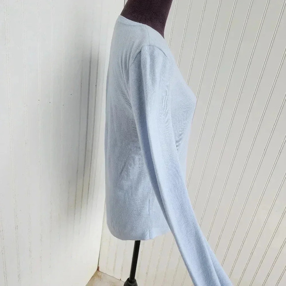 LOFT Women's Blue Lightweight Sweater Womens Soft Stretch Business Casual Sz S - Picture 6 of 12